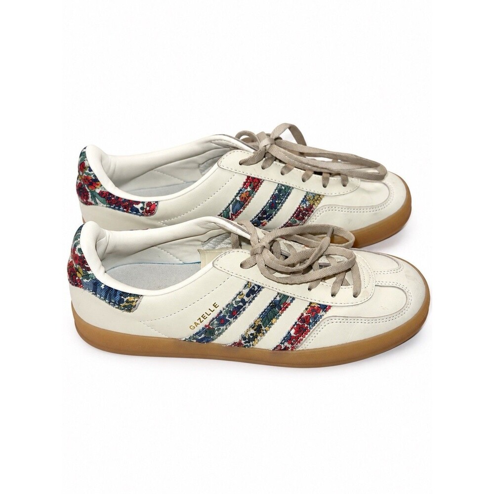 adidas Gazelle Indoor x Liberty London Floral Sneakers JH7370 Men’s 8 Women’s 9